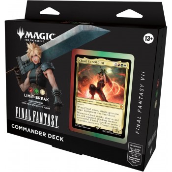 Magic The Gathering – Limit Break Final Fantasy VII Commander kaladė